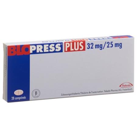 Blopress plus Tabl 32/25 mg 28 pcs - PrimeCare Global