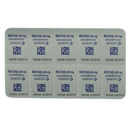Multaq Filmtablet 400 mg 60 pcs - PrimeCare Global