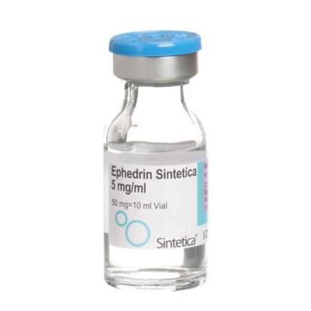 Ephedrine Sintetica Inj L&ouml;s 50 mg/10ml Vial 10 ml - PrimeCare Global
