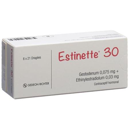 Estinette 30 Drag 6 x 21 pcs - PrimeCare Global