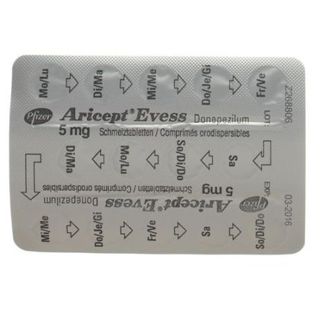 Aricept Evess Melting Tabl 5 mg 28 pcs - PrimeCare Global