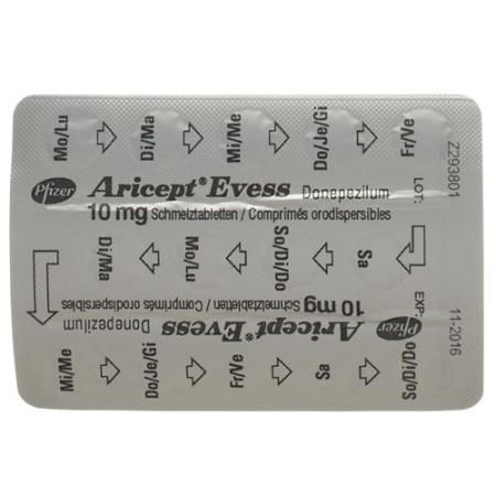 Aricept Evess Melting Tabl 10 mg 28 pcs - PrimeCare Global