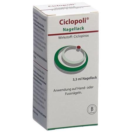 Ciclopoli Nail Polish 8% Fl 3.3 ml - PrimeCare Global