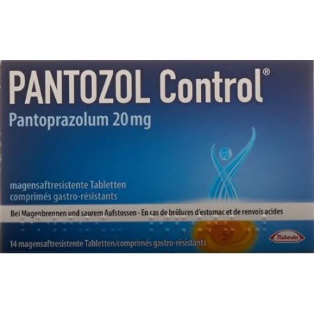 Pantozol Control Filmtablet 20 mg 14 pcs - PrimeCare Global
