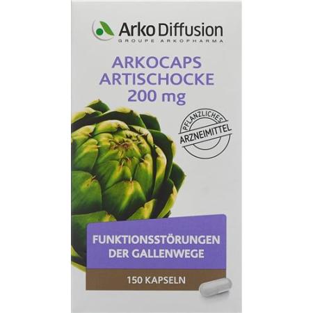 Arkocaps artichoke capsules 200 mg vegetable Ds 150 pcs - PrimeCare Global