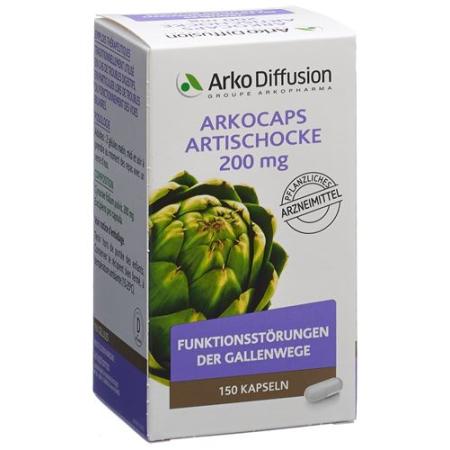Arkocaps artichoke capsules 200 mg vegetable Ds 150 pcs - PrimeCare Global