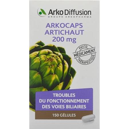 Arkocaps artichoke capsules 200 mg vegetable Ds 150 pcs - PrimeCare Global