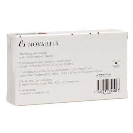 Afinitor Tabl 10 mg 30 pcs - PrimeCare Global