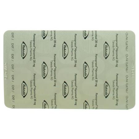 Pantoprazole Nycomed Filmtabl 20 mg 30 pcs - PrimeCare Global