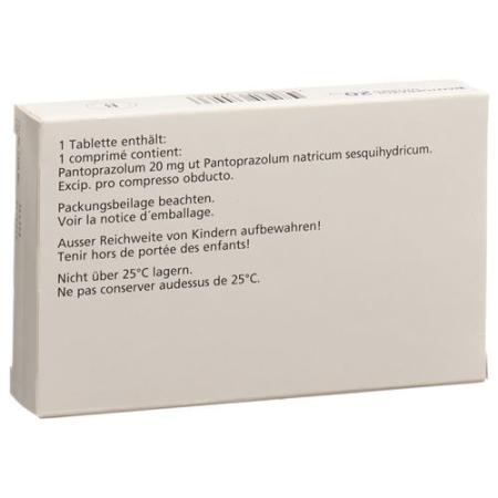 Pantoprazole Nycomed Filmtabl 20 mg 60 pcs - PrimeCare Global