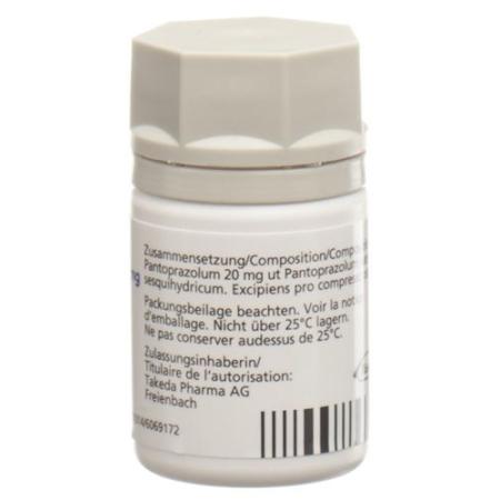 Pantoprazole Nycomed Filmtabl 20 mg Ds 120 pcs - PrimeCare Global