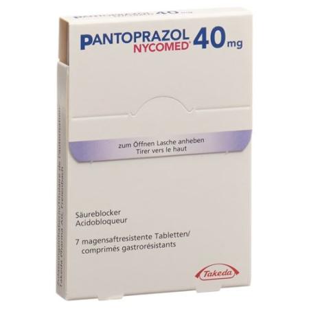 Pantoprazole Nycomed Filmtabl 40 mg 7 pcs - PrimeCare Global