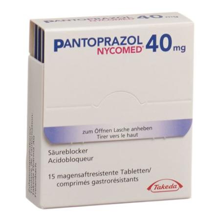 Pantoprazole Nycomed Filmtabl 40 mg 15 pcs - PrimeCare Global