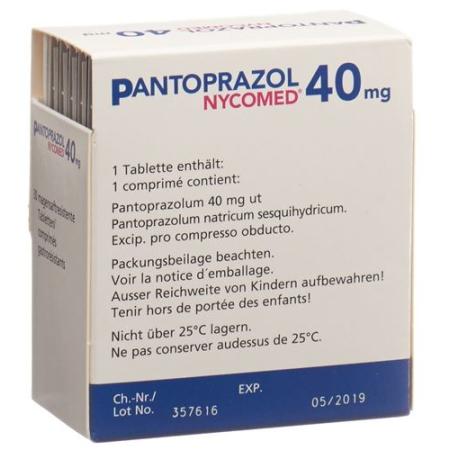 Pantoprazole Nycomed Filmtabl 40 mg 30 pcs - PrimeCare Global