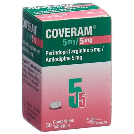 Coveram Tabl 5/5 mg Ds 30 pcs - PrimeCare Global
