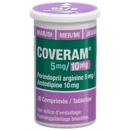 Coveram Tabl 5/10 mg Ds 30 pcs - PrimeCare Global