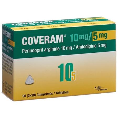Coveram Tabl 10/5 mg Ds 90 pcs - PrimeCare Global