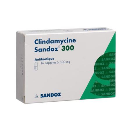 Clindamycin Sandoz Kaps 300 mg 16 pcs - PrimeCare Global