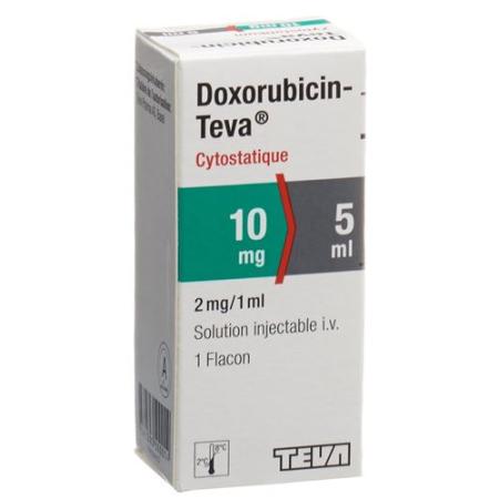 Doxorubicin-Teva Inj L&ouml;s 10mg/5ml perf 5ml - PrimeCare Global