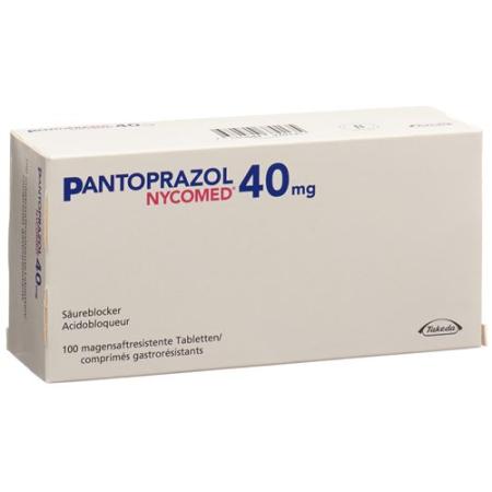 Pantoprazole Nycomed Filmtabl 40 mg 100 pcs - PrimeCare Global