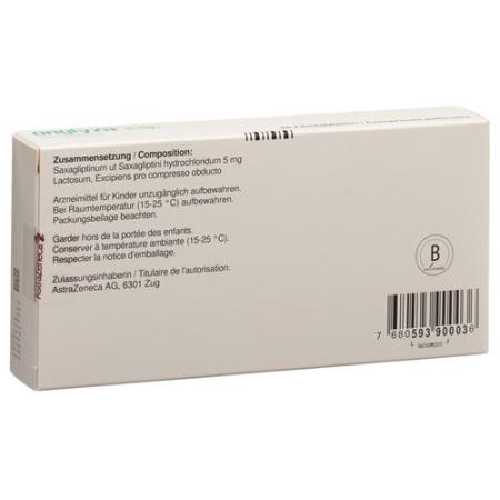 Onglyza tabl 5 mg 28 pcs - PrimeCare Global