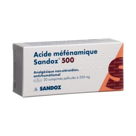 Mefenamic acid Sandoz 500 mg 30 pcs - PrimeCare Global
