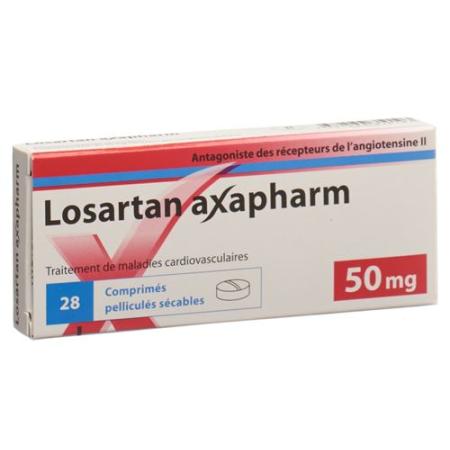 Losartan Axapharm film tablets 50 mg 98 pcs - PrimeCare Global