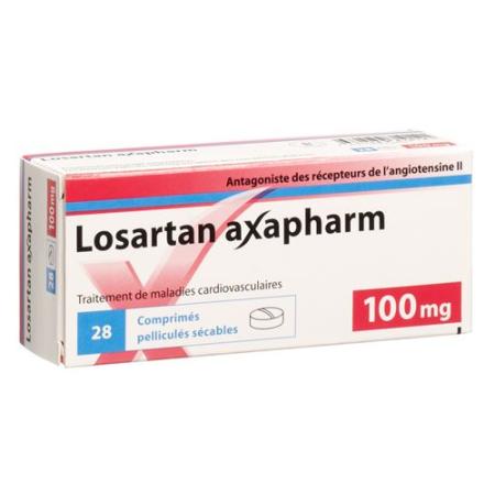 Losartan Axapharm Filmtabl 100 mg 98 pcs - PrimeCare Global