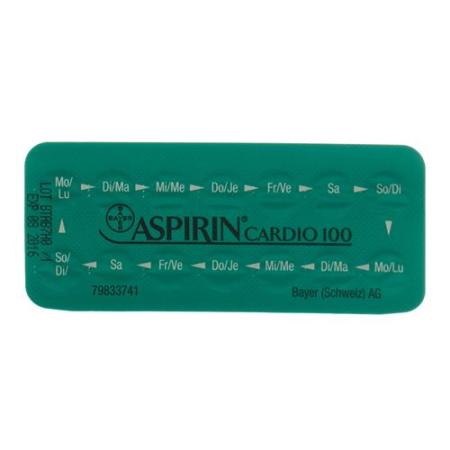 Aspirin Cardio Filmtablet 100 mg 98 pcs - PrimeCare Global