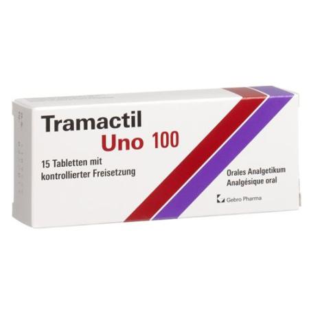 Tramactil Uno Ret Tabl 100 mg 15 pcs - PrimeCare Global