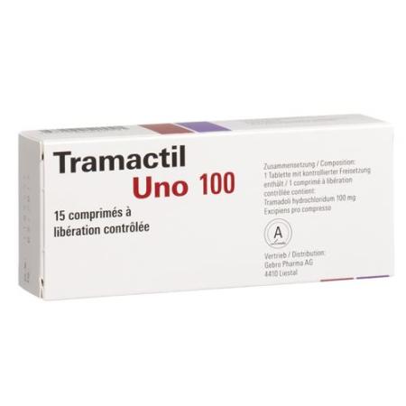 Tramactil Uno Ret Tabl 100 mg 15 pcs - PrimeCare Global