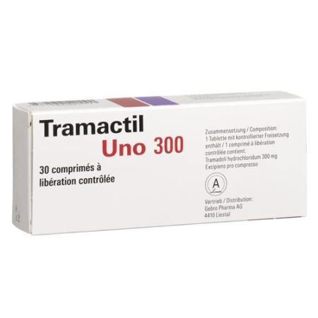 Tramactil Uno Ret Tabl 300 mg 15 pcs - PrimeCare Global