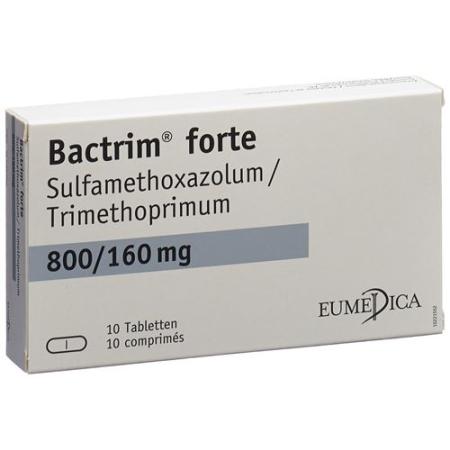 Bactrim forte Tabl 800/160mg 10 pcs - PrimeCare Global