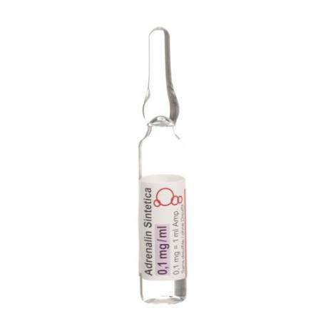 Adrenaline Sintetica 0.1 mg/ml without Disulfite 1ml 10 Amp 1ml - PrimeCare Global