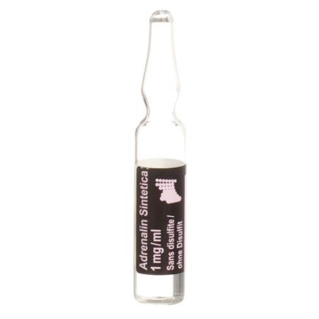 Adrenaline Sintetica 1mg/ml without disulfite 1ml 10 amp 1ml - PrimeCare Global