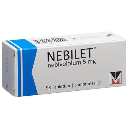 Nebilet Tabl 5 mg 98 pcs - PrimeCare Global