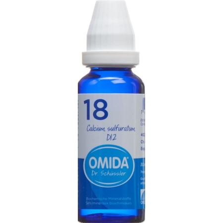 Omida Schussler No18 Calc Sulf Dil D 12 50мл - PrimeCare Global