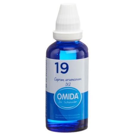 Omida Schussler No19 Cupr Arsen Dil D 12 50мл - PrimeCare Global