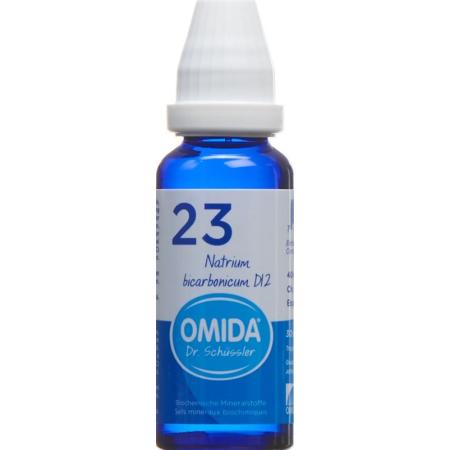 Omida Schussler No23 Natri Bicarb Dil D 12 50мл - PrimeCare Global
