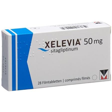 Xelevia 50 mg 28 filmtablets  - PrimeCare Global