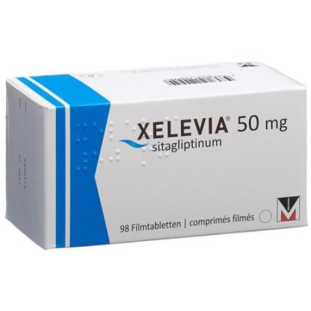 Xelevia 50 mg 98 filmtablets - PrimeCare Global
