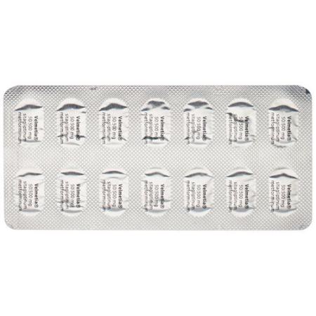 Velmetia 50/500 mg 56 filmtablets - PrimeCare Global