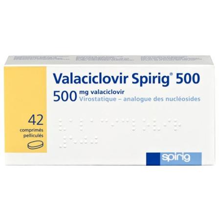 Valaciclovir Spirig film tablets 500 mg 42 pcs - PrimeCare Global