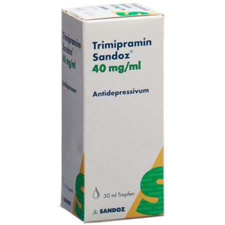 Trimipramine Sandoz drops 40 mg/ml bottle 30 ml - PrimeCare Global