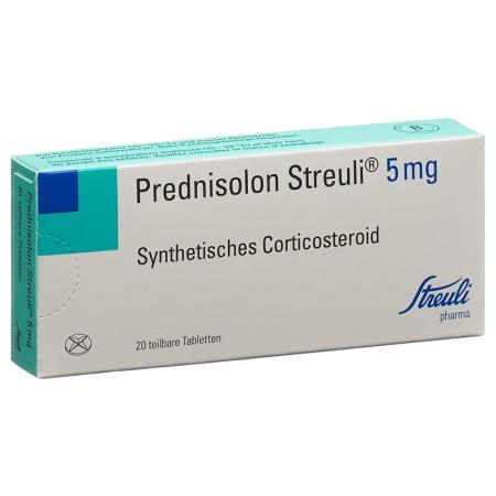 Prednisolone Streuli Tabl 5 mg 100 pcs - PrimeCare Global