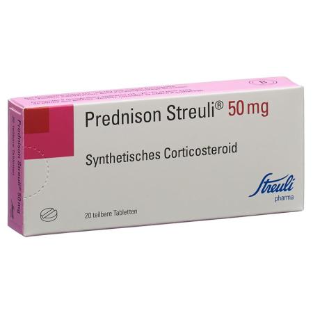 Prednisone Streuli Tabl 50 mg 20 pcs - PrimeCare Global