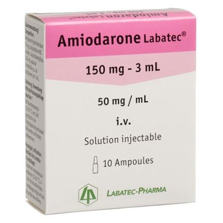Amiodarone Labatec Inj Loes 150mg/3ml 10amp 3ml - PrimeCare Global