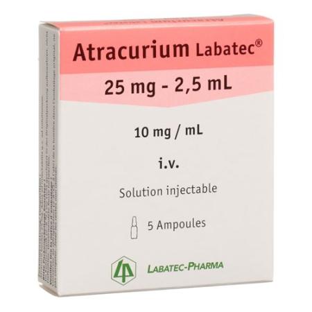 Atracurium Labatec Inj Loes 25mg/2.5ml 5amp 2.5ml - PrimeCare Global