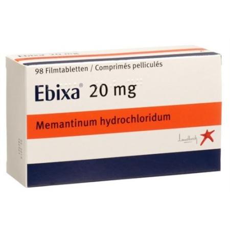 Ebixa film tablets 20 mg 98 pcs - PrimeCare Global