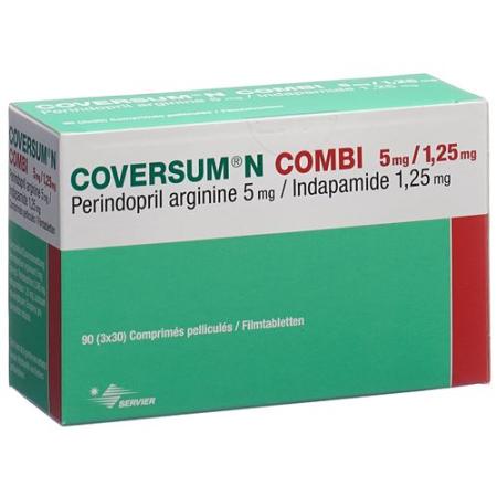 Coversum N Combi Filmtablet 5/1.25 mg 90 pcs - PrimeCare Global